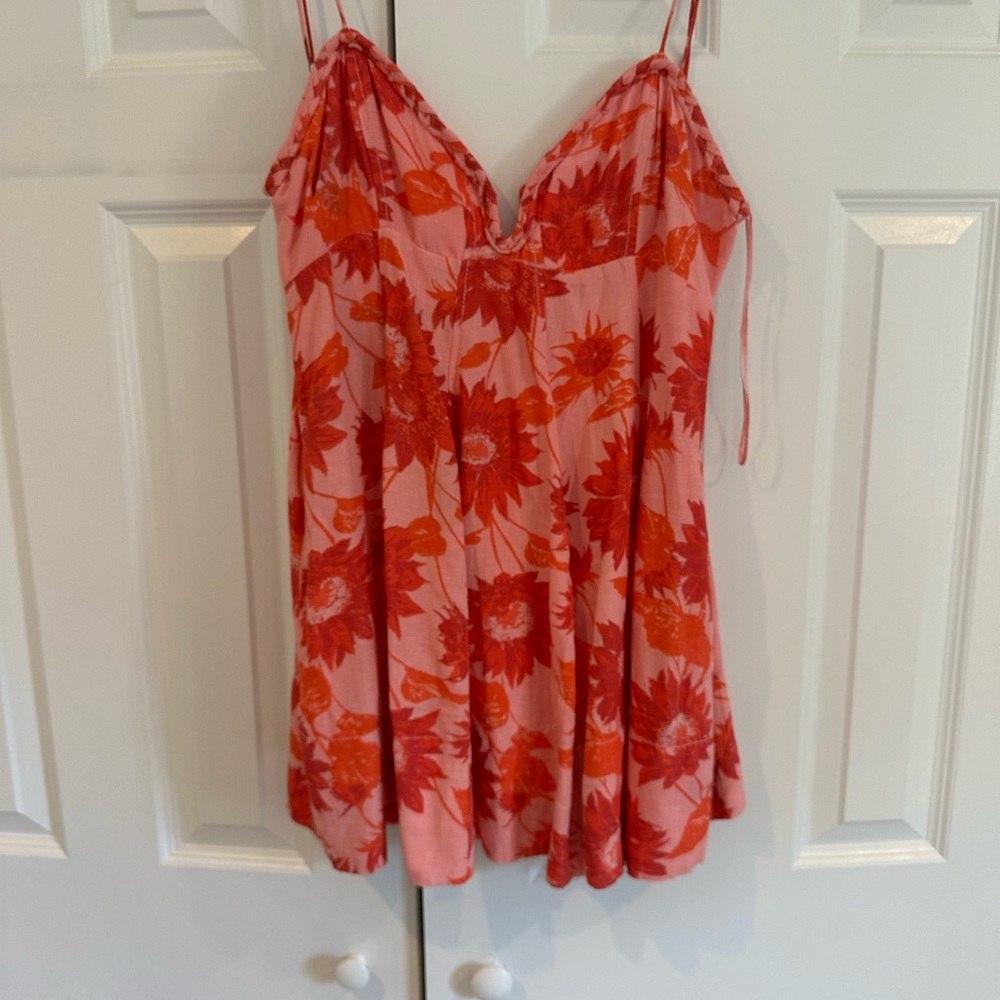 Free People Altura Babydoll Mini dress size S